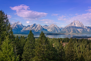 Obraz premium Teton landscape in Fall