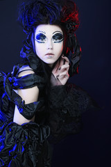 Dark Beautiful Gothic Princess.