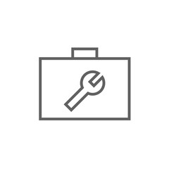 Toolbox line icon.