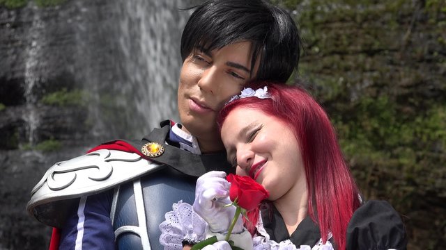 Prince Kisses Maiden Cosplay