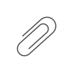 Clip line icon.