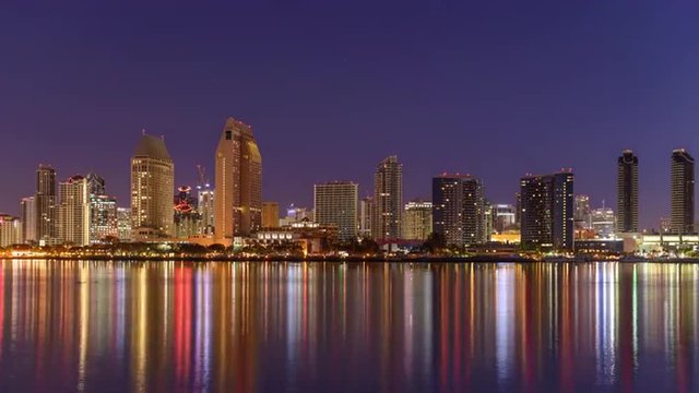 San Diego, California, USA skyline.