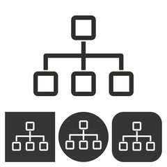 Network  - vector icon.