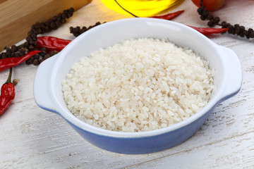 Raw rice