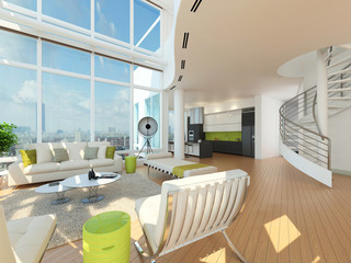 Modern house interior