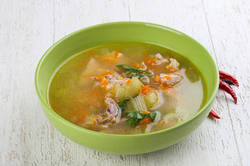 Chicken soup
