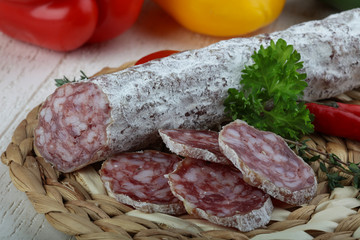 Salami sausage