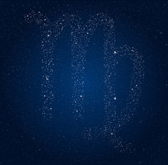 Vector astrological sign of the Zodiac. EPS 10.