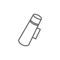 Thermos line icon.