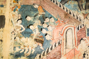mural is older than 120 years © jeerapong