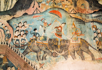 mural is older than 120 years © jeerapong