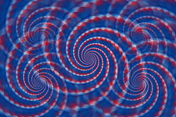 Twisted tricolor background