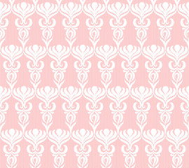 Seamless white lace pattern