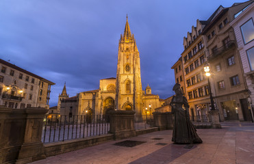 Fototapeta na wymiar Oviedo,Asturias