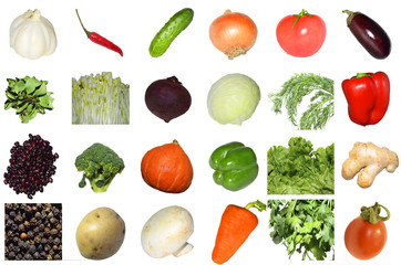 vegetables collection