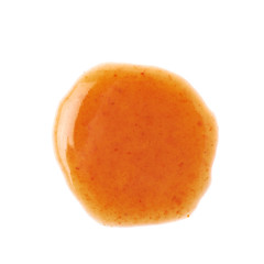 Puddle of a hot pepper sauce