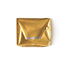 Bouillon stock broth cube isolated