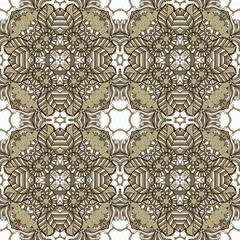 Seamless abstract pattern, hand drawn texture for Wedding, Bridal, Valentine's day or Birthday Invitations. Floral geometric background. Fabric or paper print.