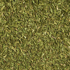 Surface covered with dried dill