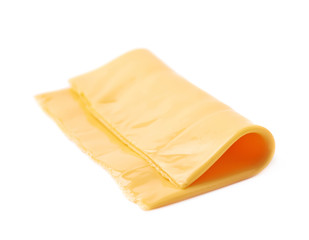 Single slice of processed cheese