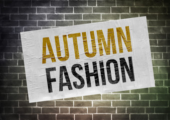 Fototapeta na wymiar Autumn Fashion