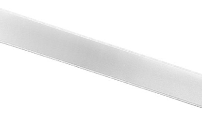 Straight ribbon, isolated on white