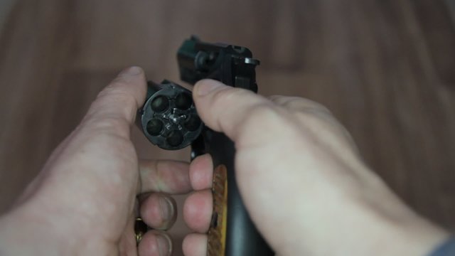 One bullet in the revolver, Russian roulette
