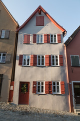 historisches Giebelhaus in Dinkelsbühl