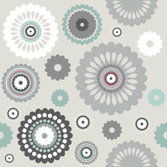 Pattern of Decorative flowers