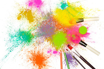 Isolated color splash