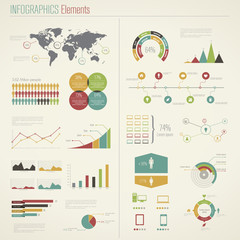 Obraz premium Business Infographic
