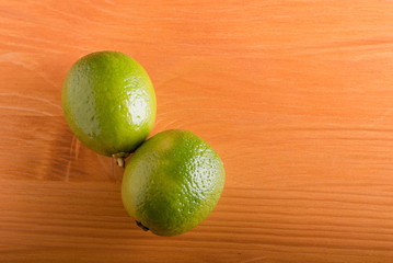 Lime on the table