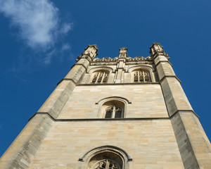 Fototapeta na wymiar Magdalen College Tower, Oxford
