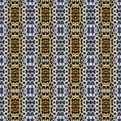 Kaleidoscope abstract background. Seamless pattern. Based on leo