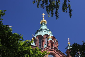 Fototapeta na wymiar Uspenski Cathedral