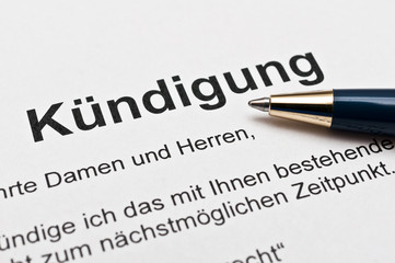 Kündigung durch Arbeitnehmer