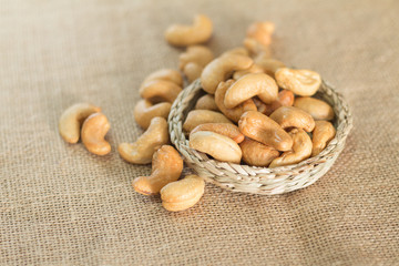 Roasted cashew nuts