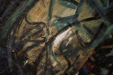 Abstract artwork from the Faroe Islands 