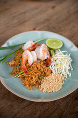 Pad Thai prawn.