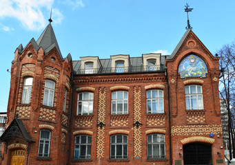 state School Andriaka watercolors in  Gorokhovsky Lane