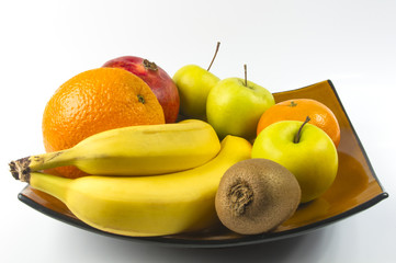 Assortment of exotic fruits