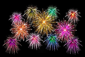 Fototapeta premium fireworks celebration
