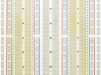 Electronic PCB Breadboard test circuit for Education