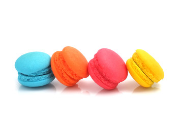 macaroon isolated on white background