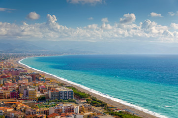 The coast of Milazzo.