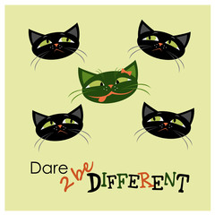 dare to be different