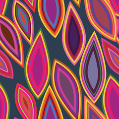 Vector abstract hand-drawn waves texture, wavy background. Color