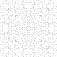 Arabic ornament seamless pattern