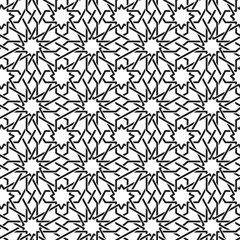 Arabic ornament seamless pattern