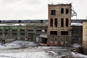 Abandoned factory building © amixstudio